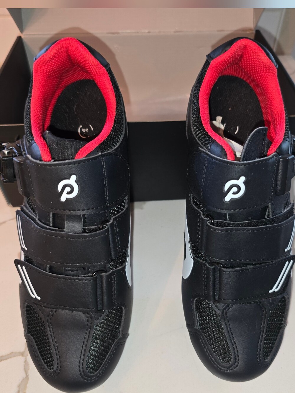 Peloton Black Bike Shoes Size 38